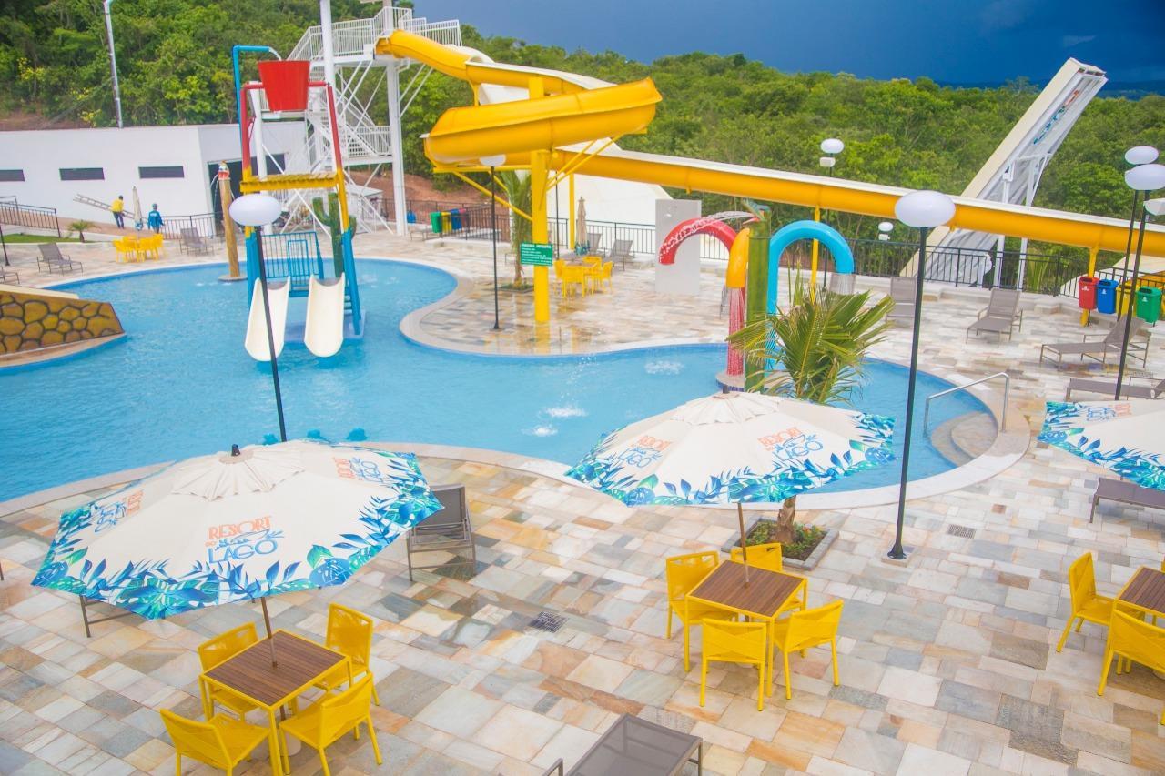 Resort Do Lago 1 Ou 2 Quartos Caldas Novas Buitenkant foto