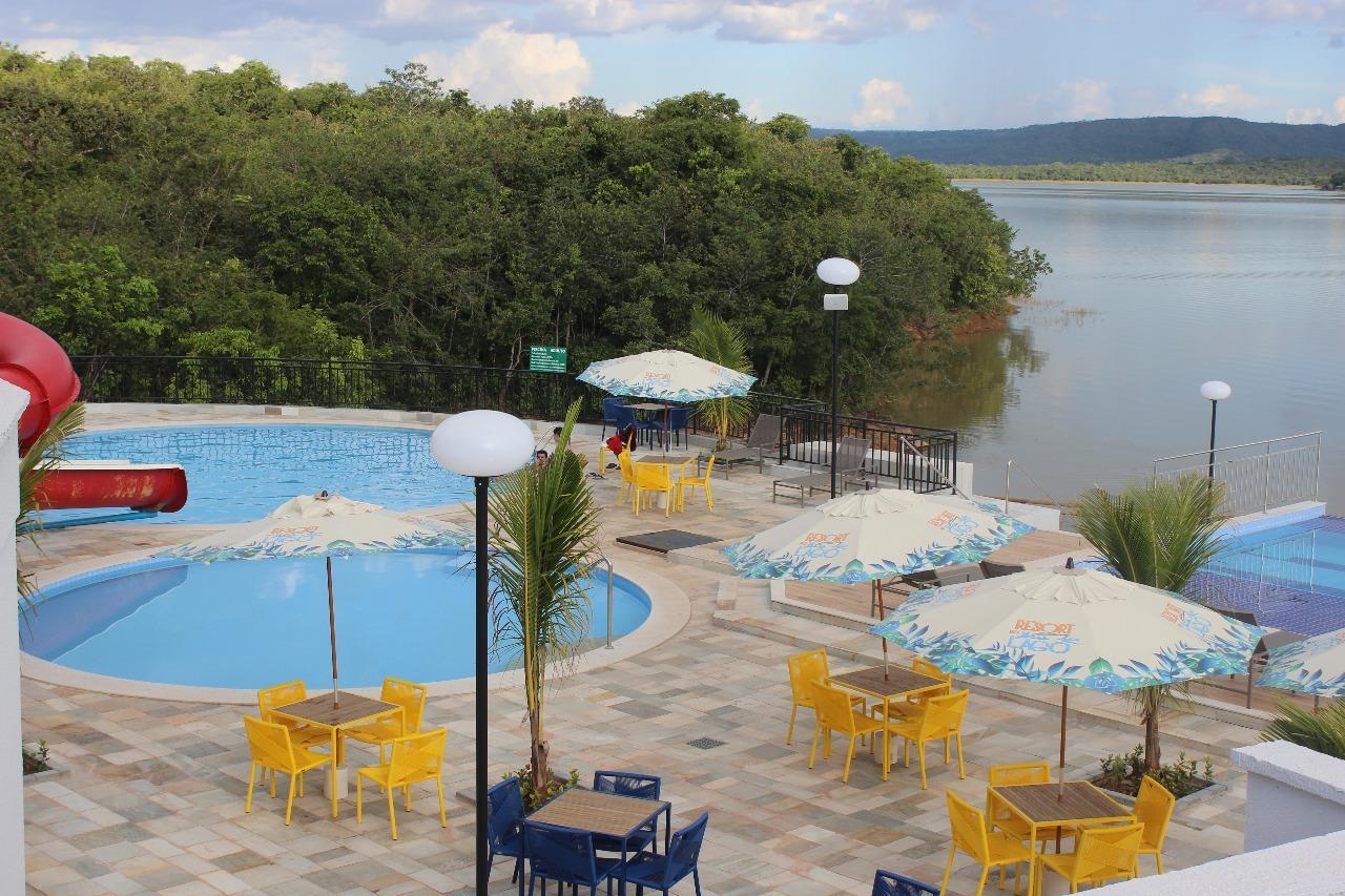 Resort Do Lago 1 Ou 2 Quartos Caldas Novas Buitenkant foto